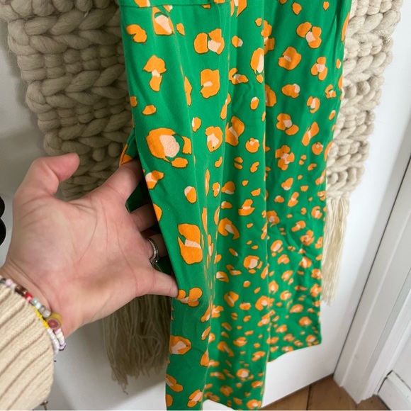 Tabitha Brown for Target Green Leopard cotton dress - Picture 7 of 9